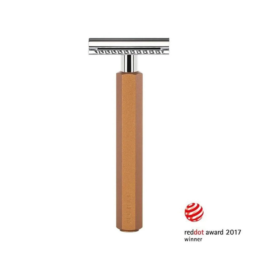 Sikkerhedsbarbermaskine - Bronze - Lukket Kam