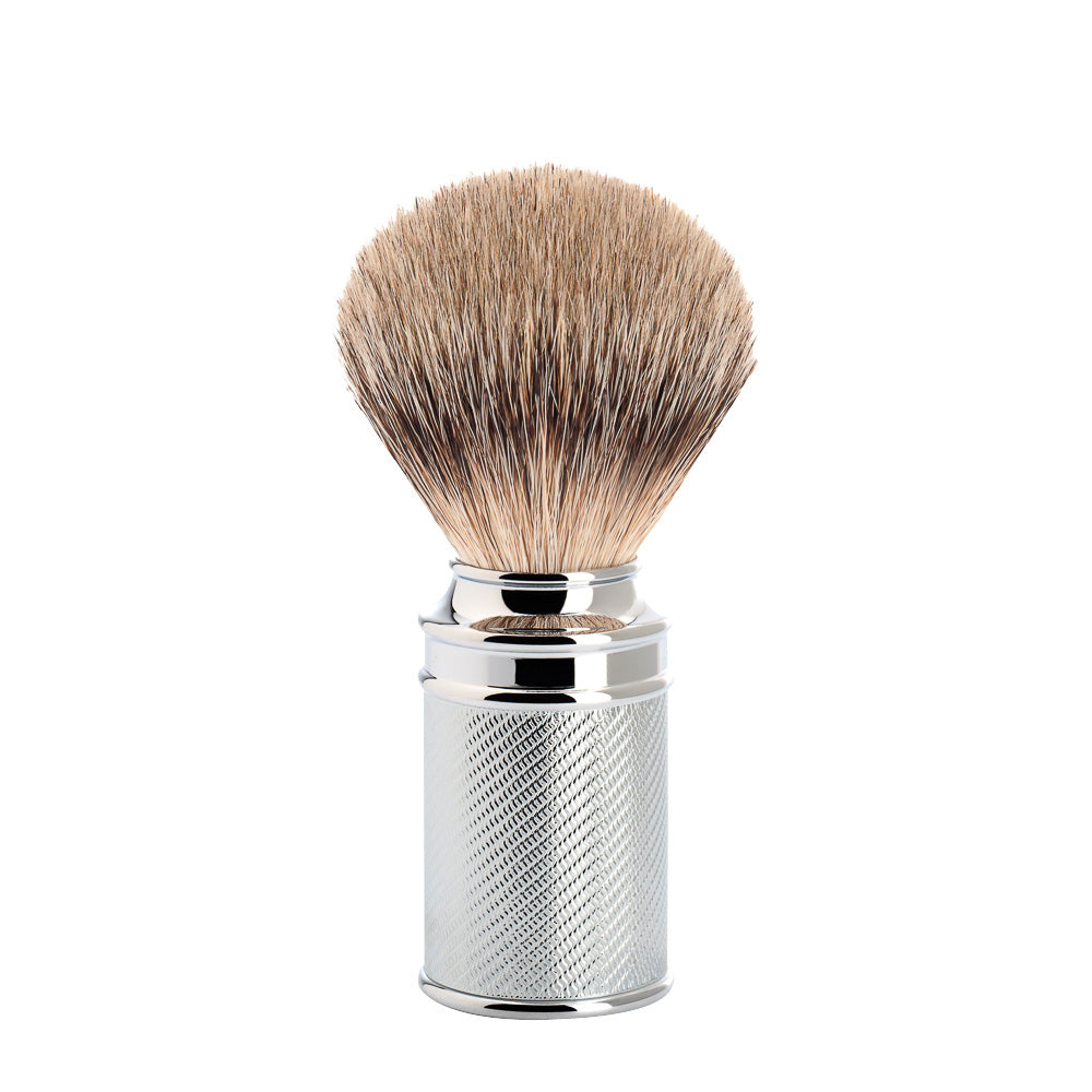 Muhle Scheerkwast Traditional – Silvertip Chrome