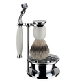 Barberingssæt 4-dele Sophist - Porcelæn Mach3
