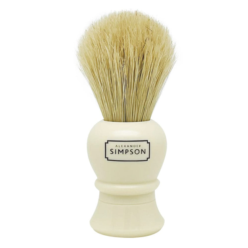 Simpsons Shaving Brush Farringdon – Pure Bristle