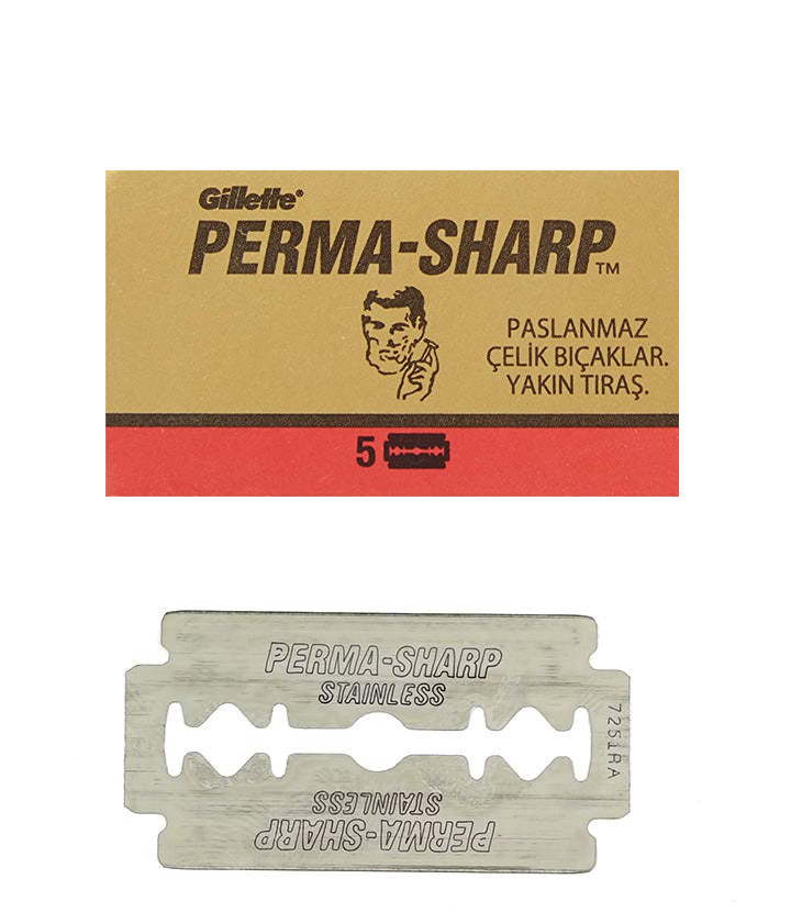Perma-Sharp Super Double Edge Blades 
