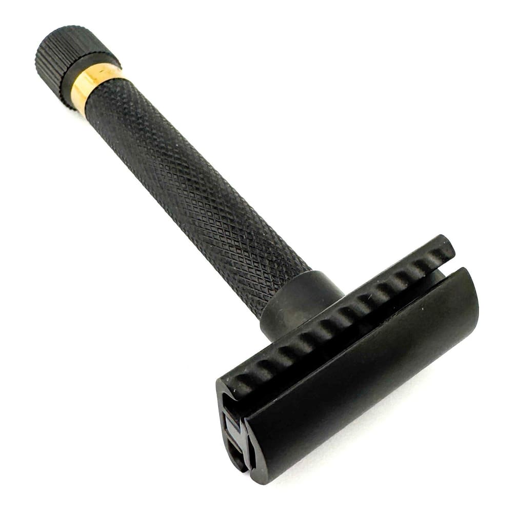 Parker Barberskraber Variant justerbar sort guld