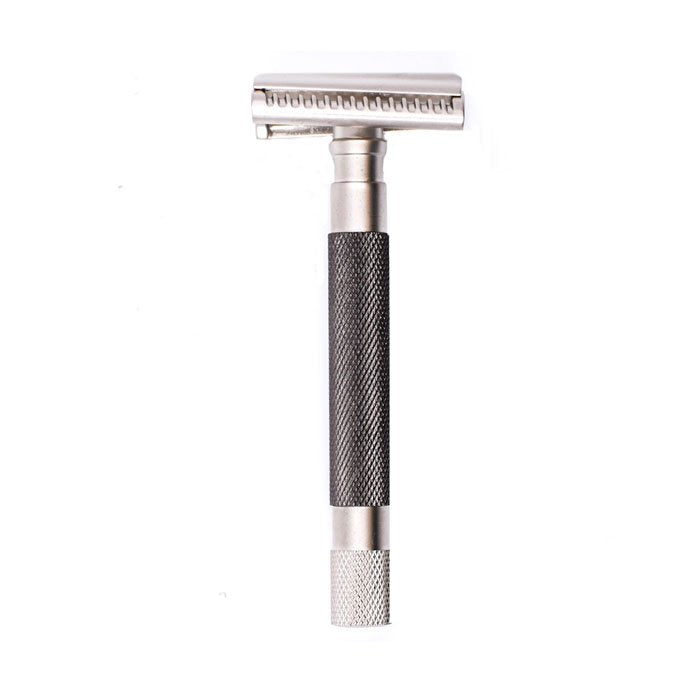 Parker Barberskraber Semi Slant grafit