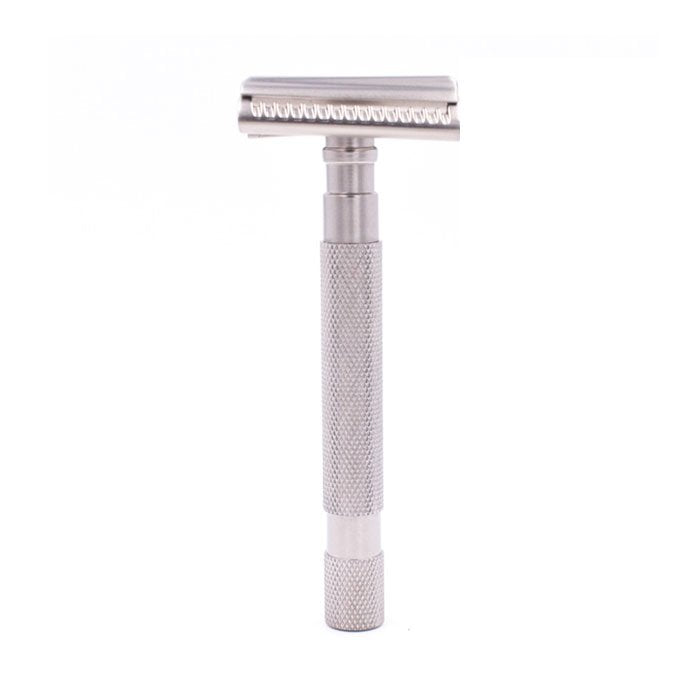 Parker Barberskraber Semi Slant krom