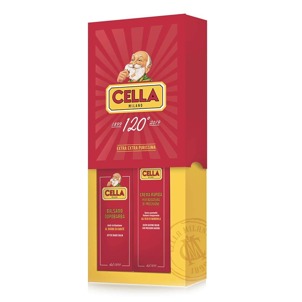 Cella Milano Barbersæt – Hurtig creme & balsam