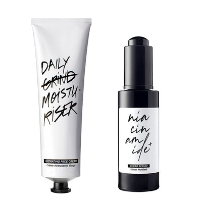 Billede af Fugtgivende ansigtscreme & Clear Serum bundt