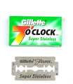 Gillette 7 O'clock Super Stainless Double Edge Blades