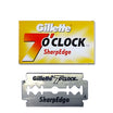 Gillette 7 O'clock Sharp Edge Double Edge Blades