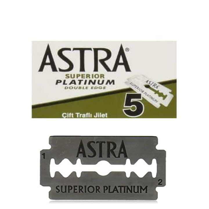 Astra Superior Platinum Double Edge Blades 