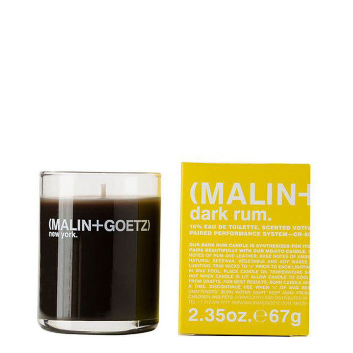Malin+Goetz Duftlys – Mørk Rom