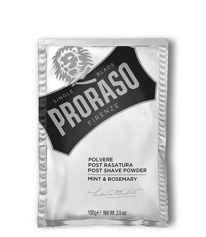 Proraso Post Shave Powder – Mint & Rosemary 