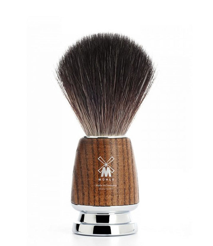 Mühle Barberingsbørste Rytmo – Sort Fibre