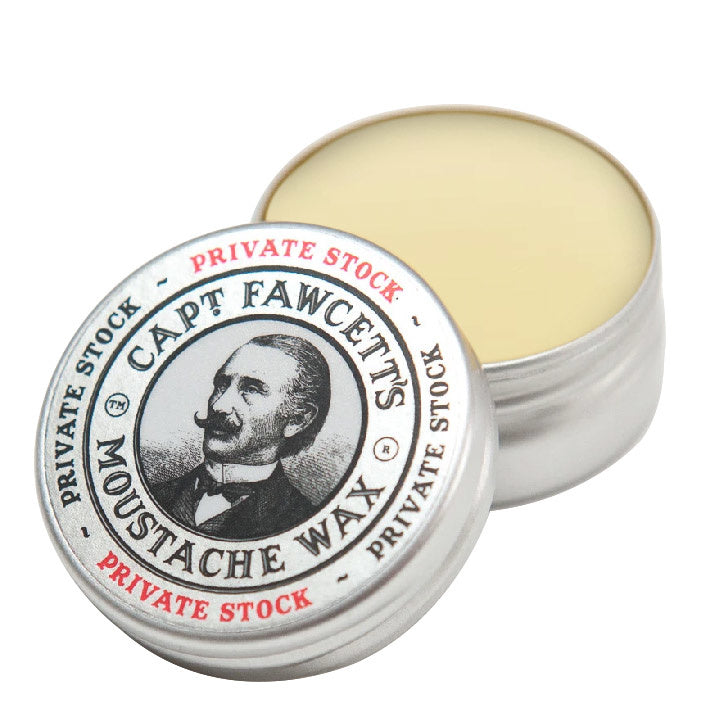 Captain Fawcett Overskæg Wax – Privat lager