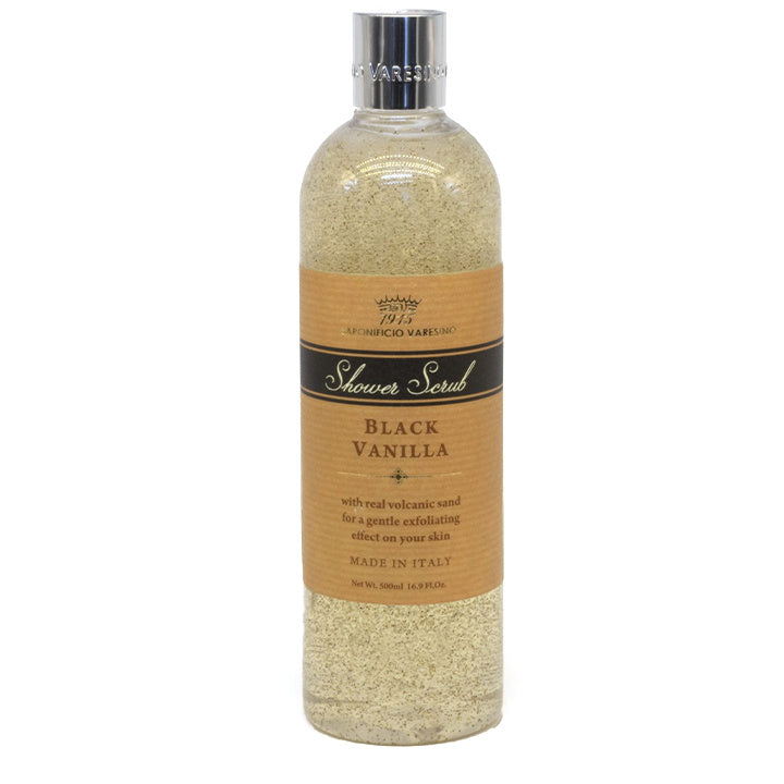 Saponificio Varesino Bruser Scrub – Sort Vanilje