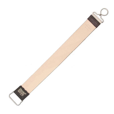 Billede af Hanging Razor Strop 186J – Double Sided – Juchten Leather/Linen