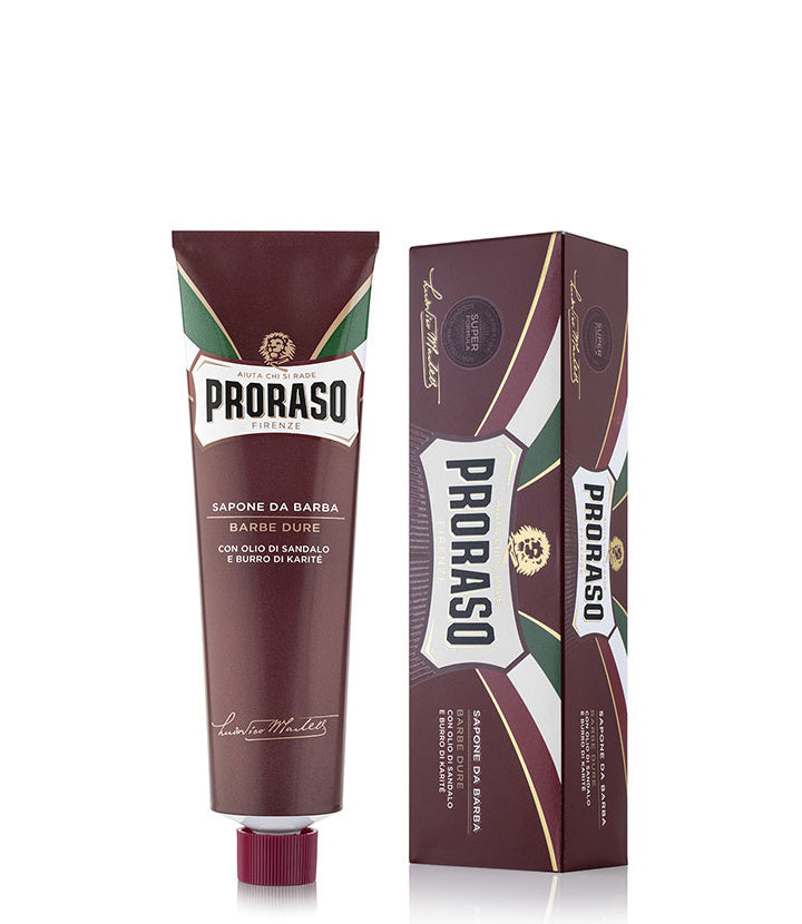 Proraso Barbering Cream – Rød Sandeltræ & Karitesmør