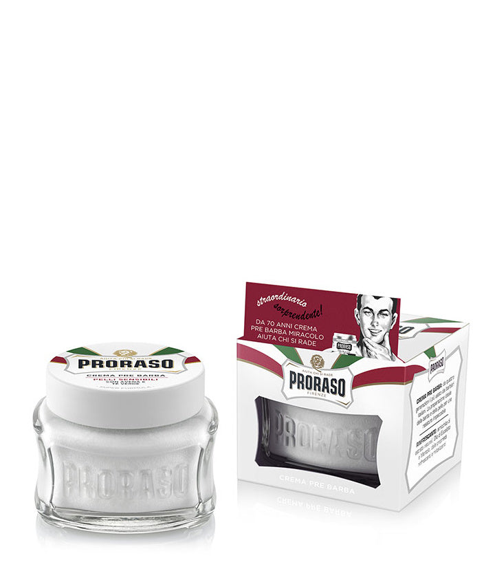 Proraso Pre-Shave Cream – Hvid Grøn Te & Havregryn