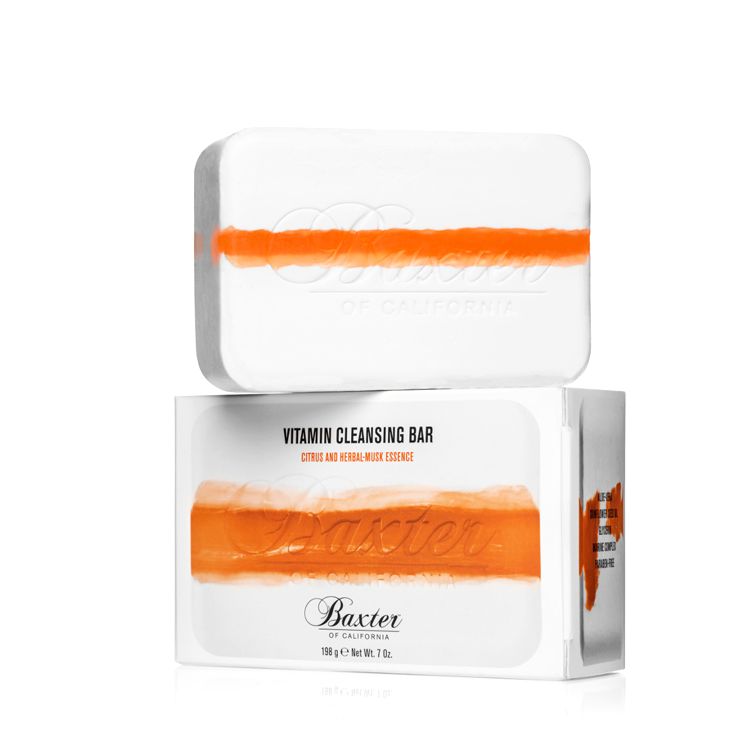 Baxter of California Vitamin Sæbebar – Citrus & Urtemoskus