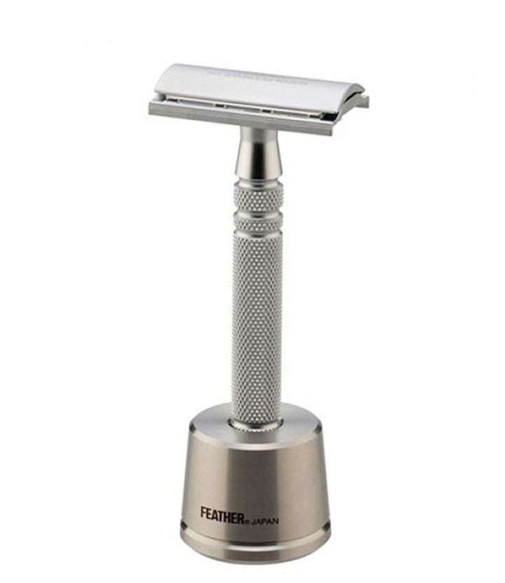 Feather Safety Razor AS-D2 + Barberholder