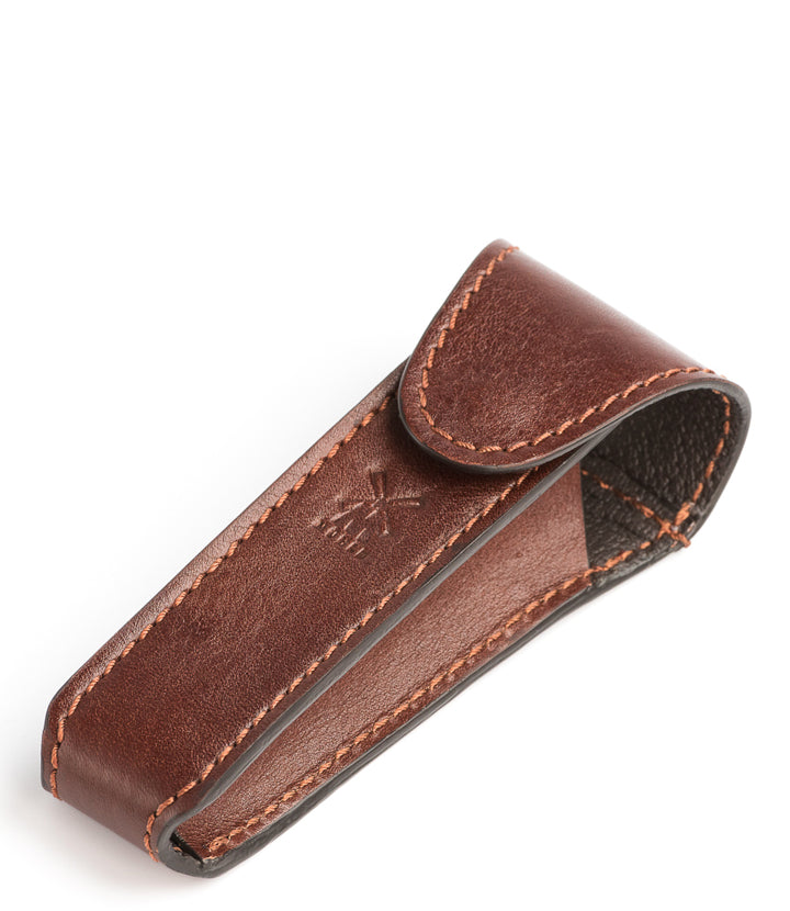 Mühle Safety Razor Case – Brun Læder