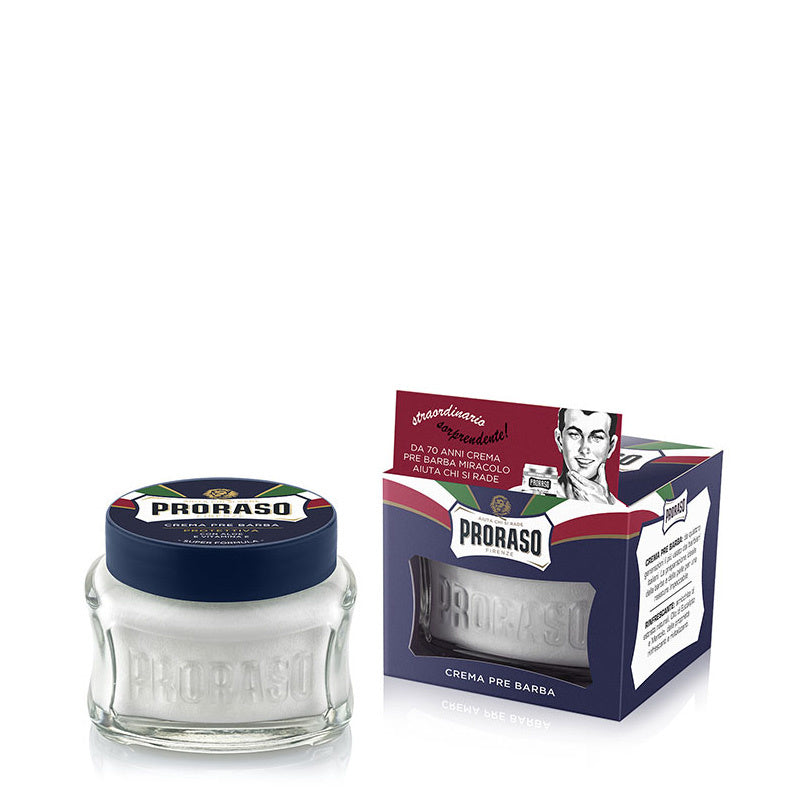 Proraso Pre-Shave Cream – Blå Aloe Vera & Vitamin E