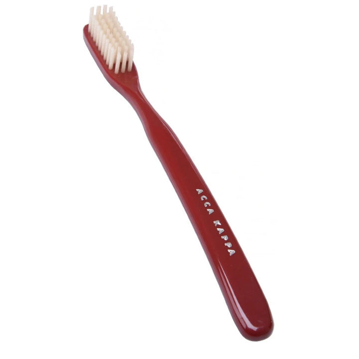 Acca Kappa Tandbørste – Vintage Nylon – Medium – Rød