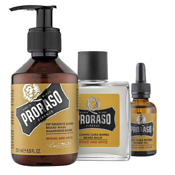 Proraso Skægplejesæt – Træ & Krydderi