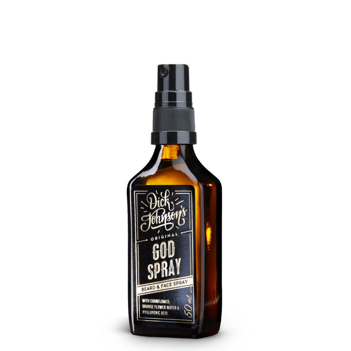 Dick Johnson God Spray – Skæg & Ansigt Spray