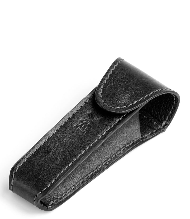 Mühle Safety Razor Case – Sort Læder
