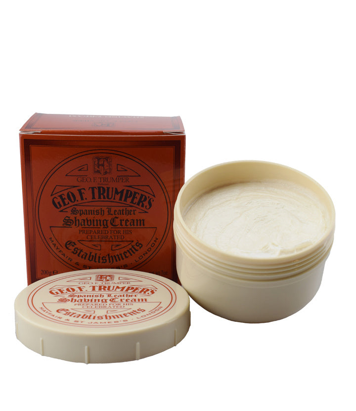 Geo F Trumper Barbering Cream – Spansk Læder