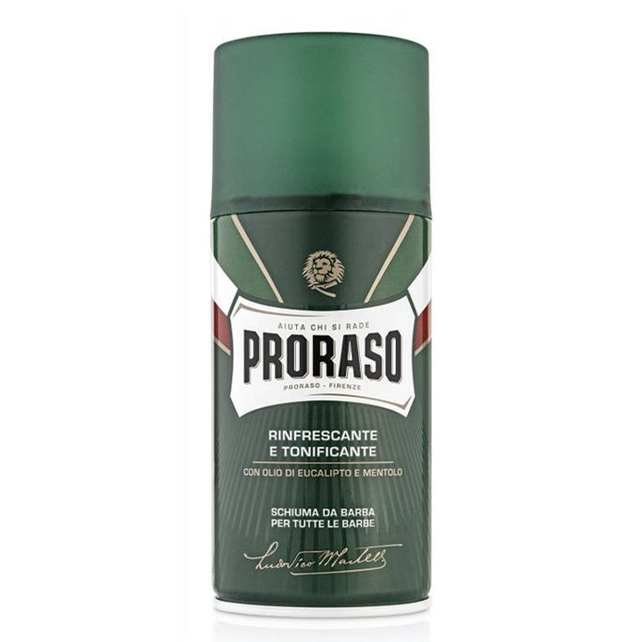 Proraso Barberingsskum – Grøn Forfriskende