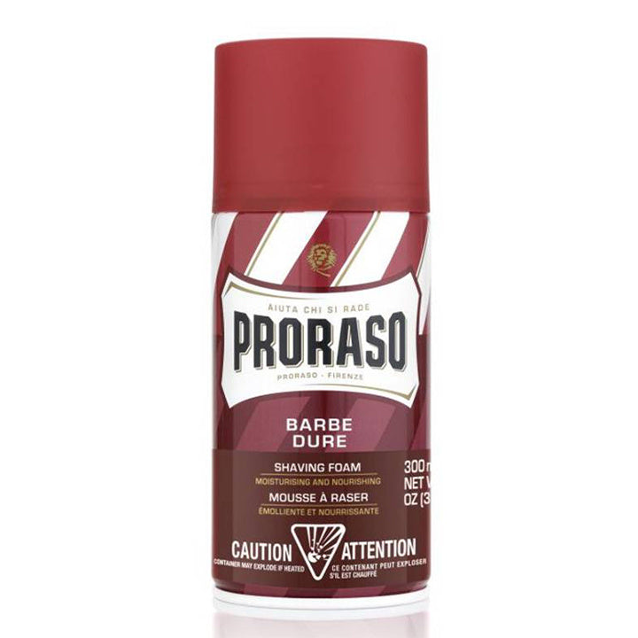 Proraso Scheerschuim – Red Sandalwood 300 ml