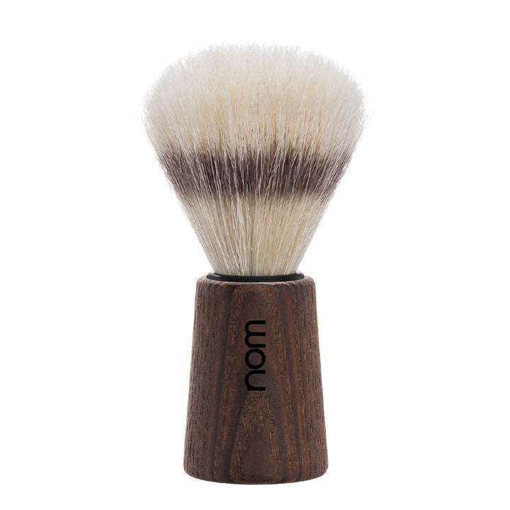 NOM Scheerkwast Theo – Donker Essenhout – Pure Bristle